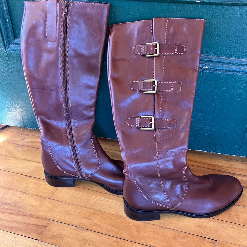 Ecco Brown Leather Boots